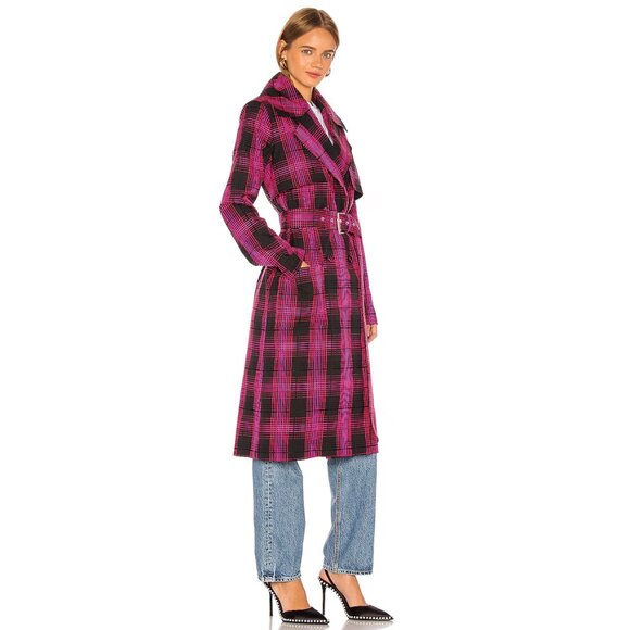 Revolve GRLFRND Taylor Midi Trench Coat - Picture 2 of 9